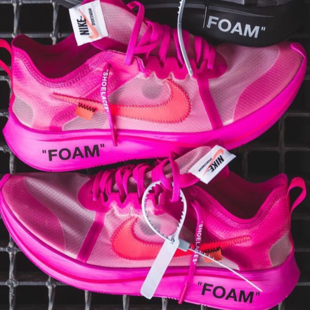Off white Pink Nike